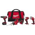 M18™ Lithium-Ion 4-Tool Cordless Combo Kit