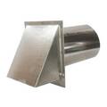 Galvanized Hooded Wall Vent